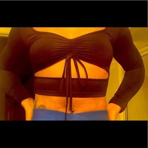 Medium crop top very cute